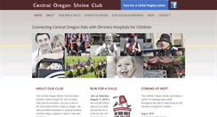 Desktop Screenshot of centraloregonshriners.org